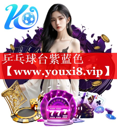 乒乓球台紫蓝色